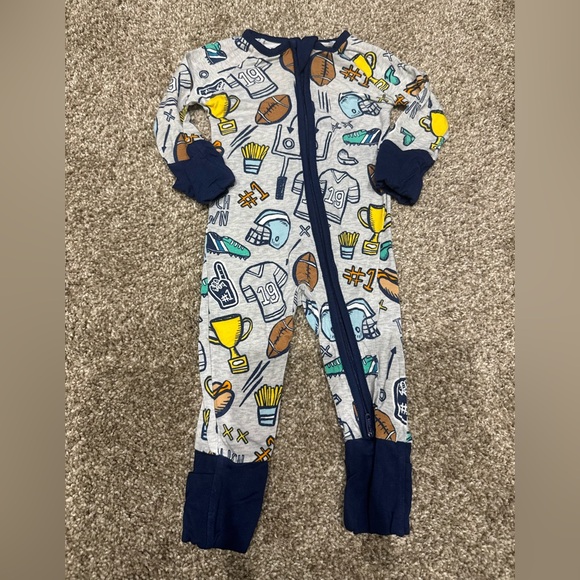 Little Sleepies Game Day Zippy NB